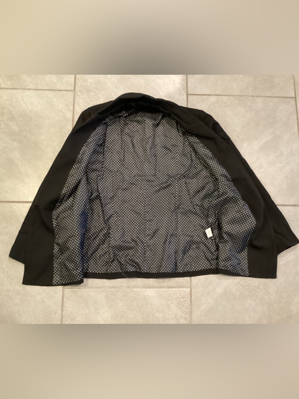 Classic Black Women's Blazer Jacket - Picture 4 of 5